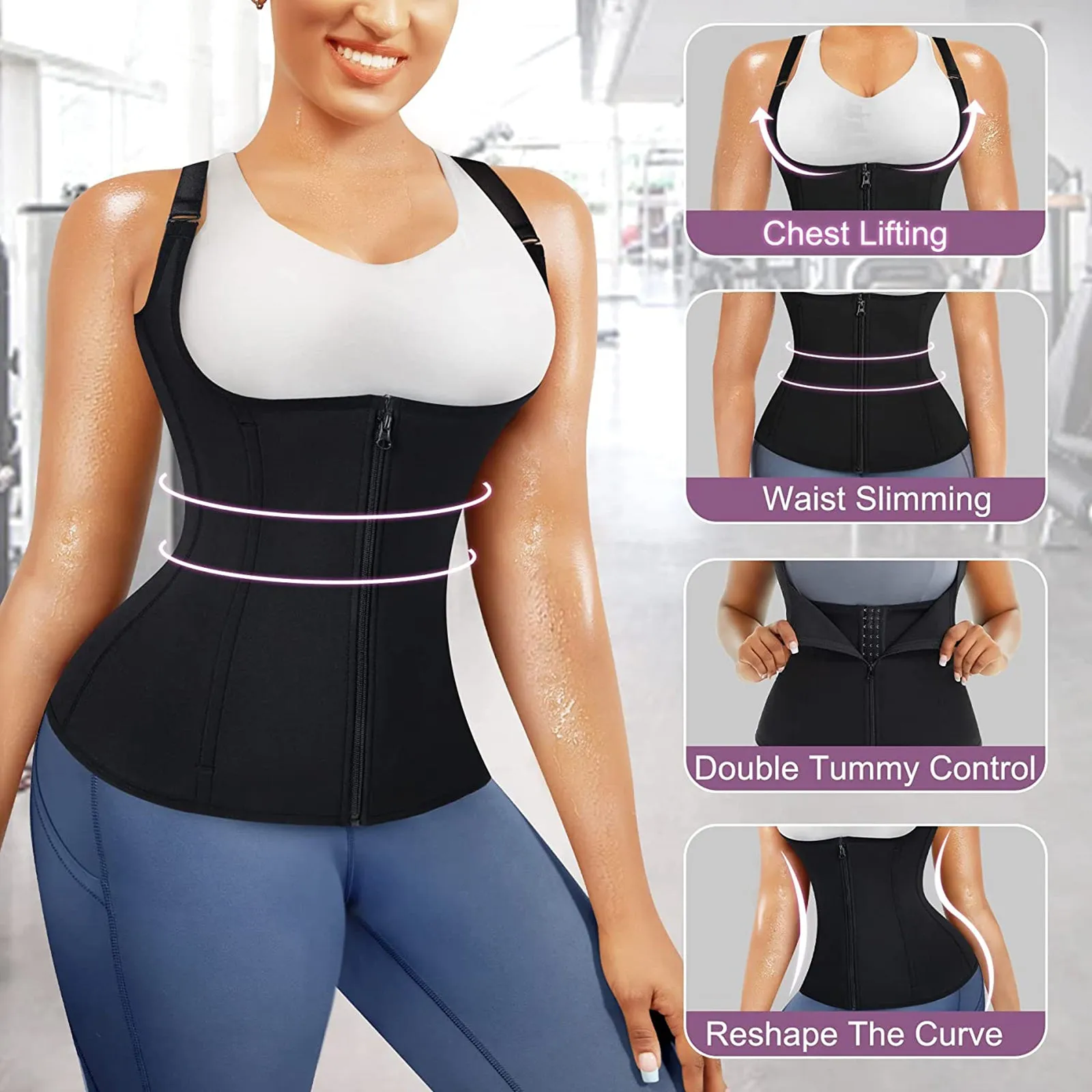 Sauna Sweat Waist Trainer for Women