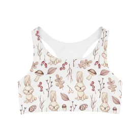 Seamless Sports Bra, Rabbits