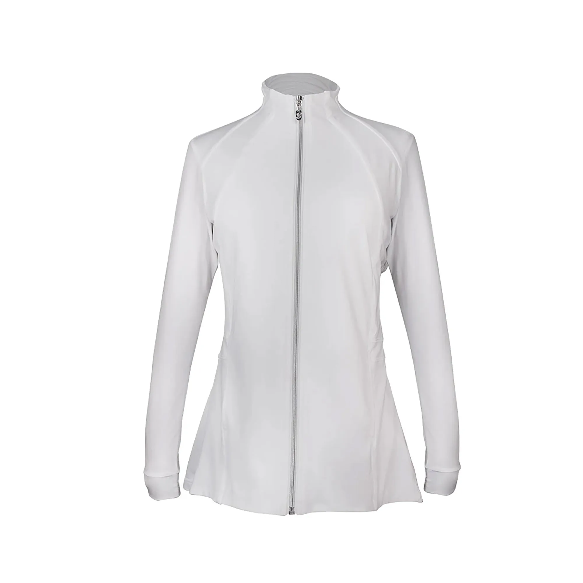 Sofibella Pleated Womens Tennis Jacket