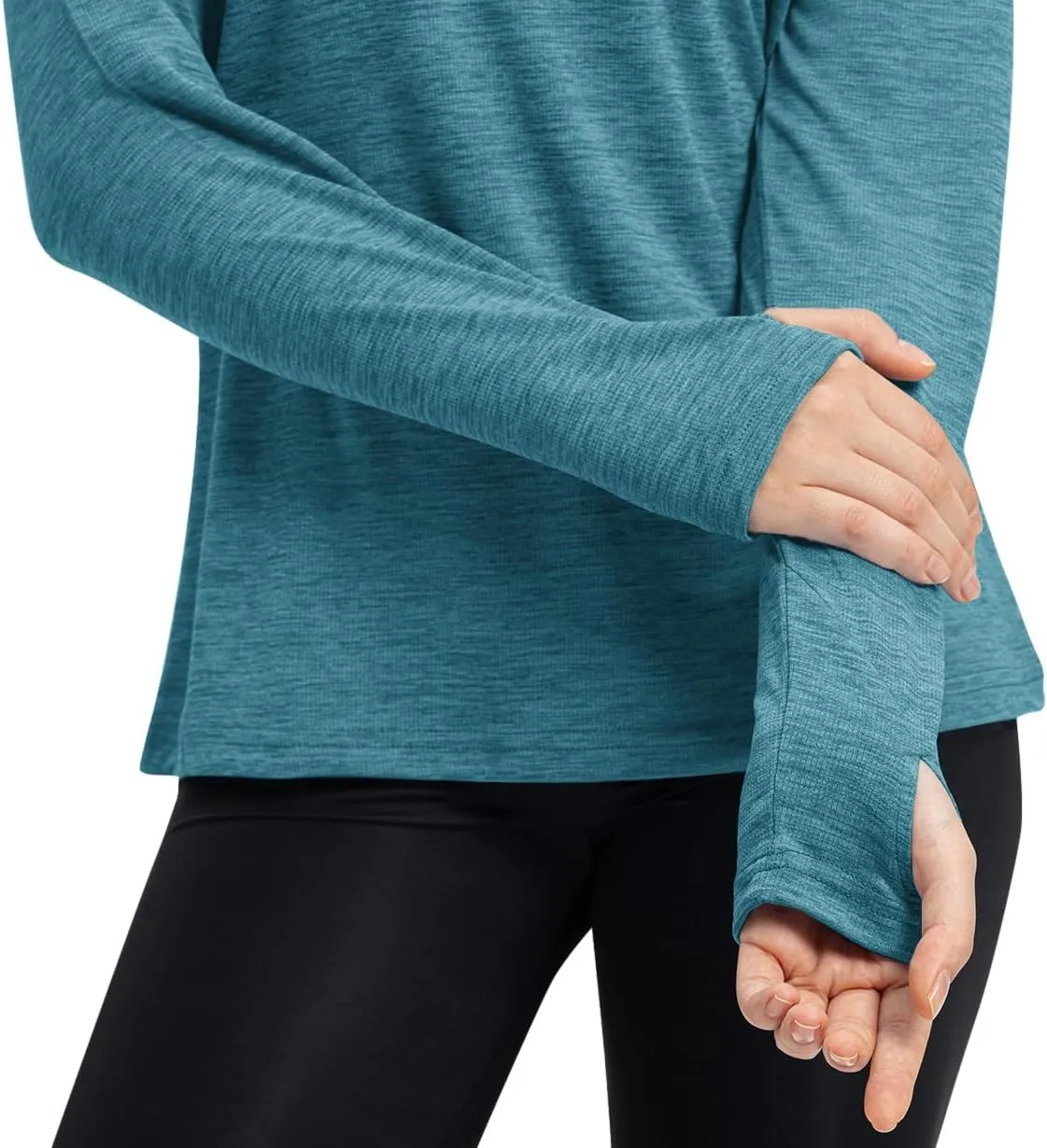 TBMPOY Womens UPF 50  Sun Protection Hoodie Shirt Long Sleeve Fishing Hiking Outdoor UV Shirt Lightweight