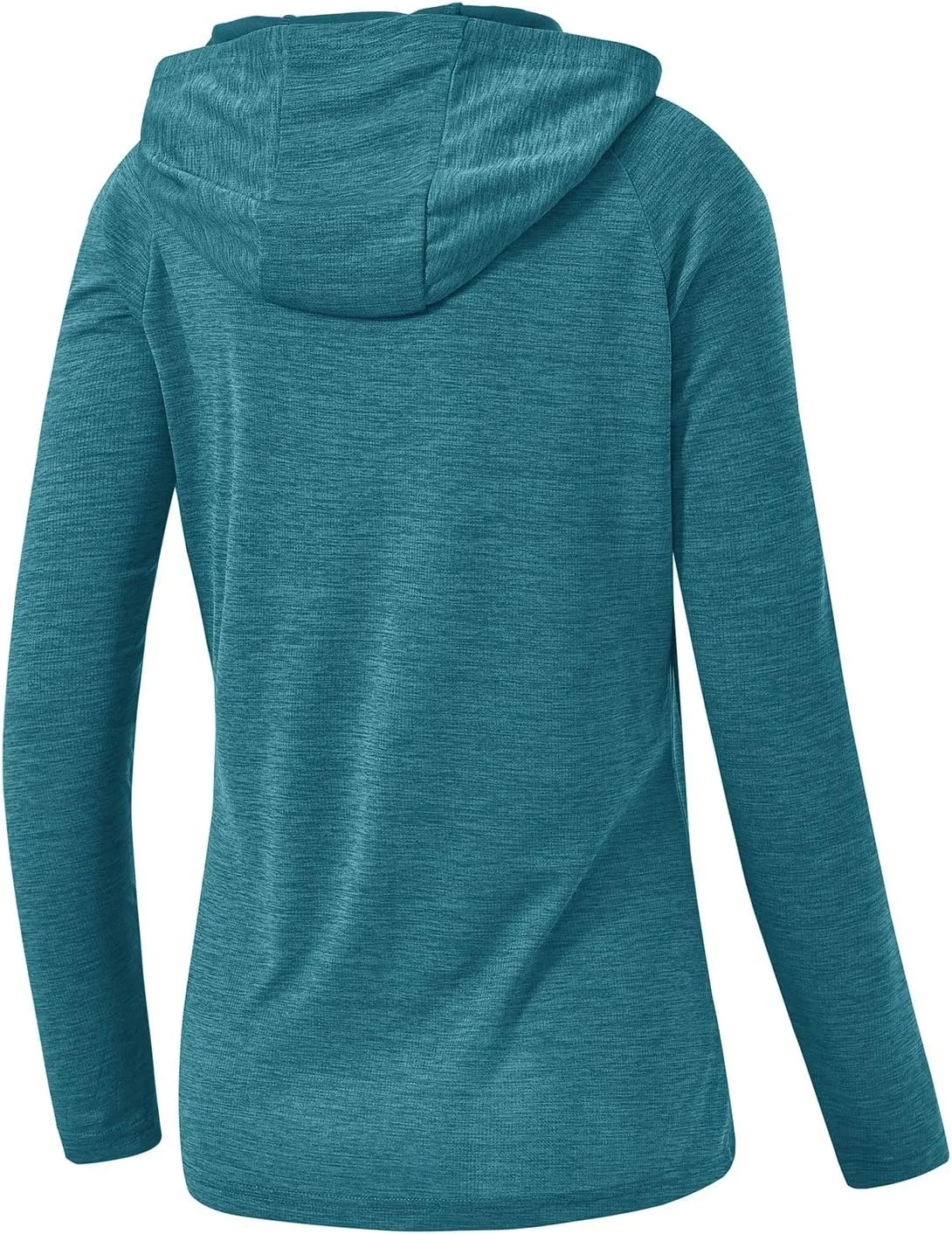 TBMPOY Womens UPF 50  Sun Protection Hoodie Shirt Long Sleeve Fishing Hiking Outdoor UV Shirt Lightweight