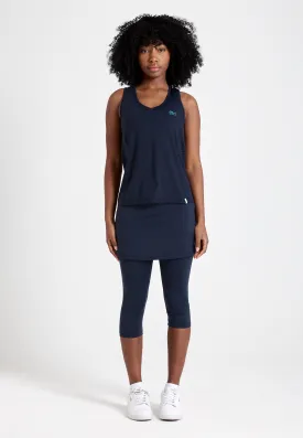 Tennis Loose Fit Tanktop Basic, navy blau