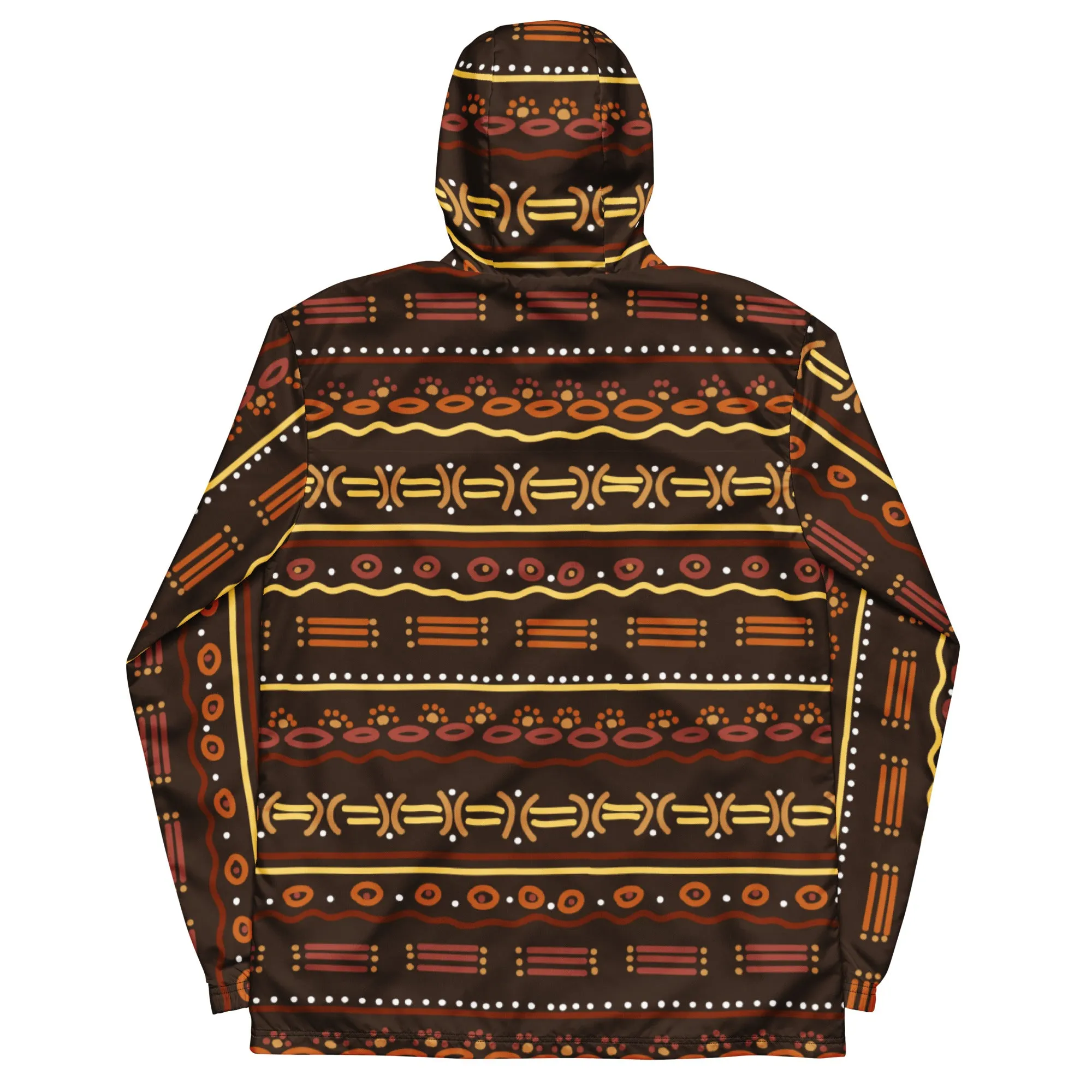 Tribal Theme Men’s windbreaker