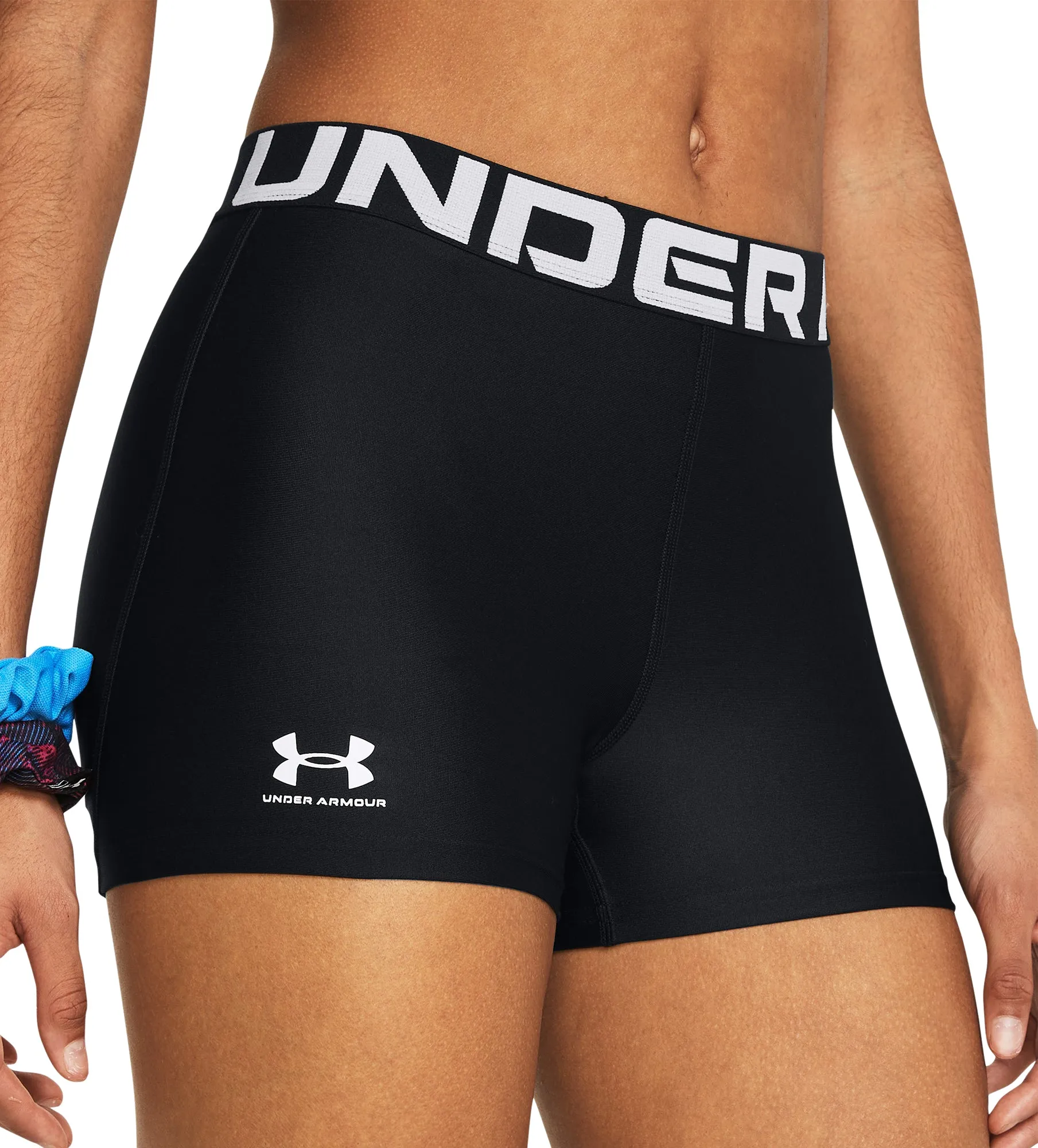 Under Armour HeatGear Womens Short Running Tights - Black