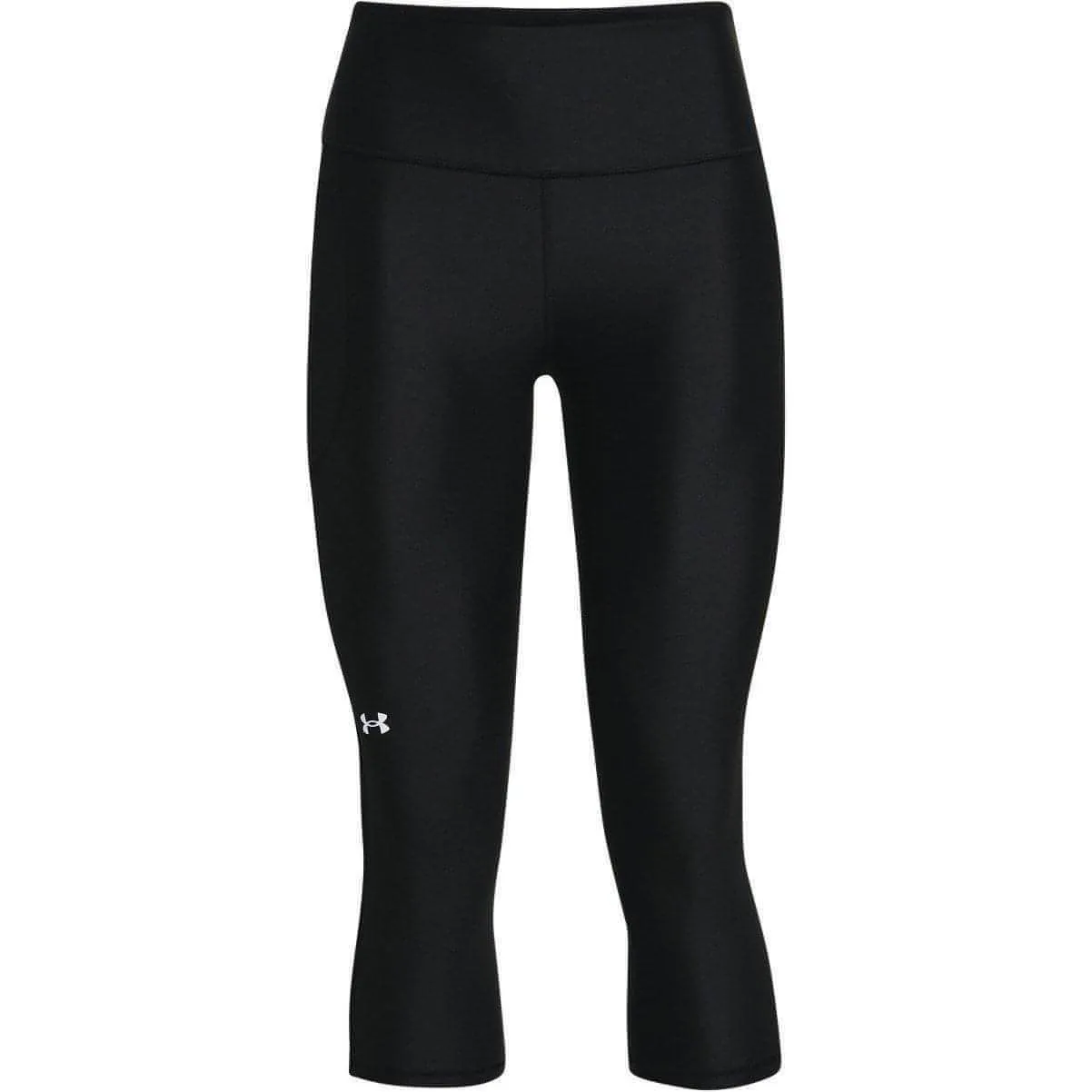 Under Armour Hi-Rise Womens 3/4 Capri Running Tights - Black