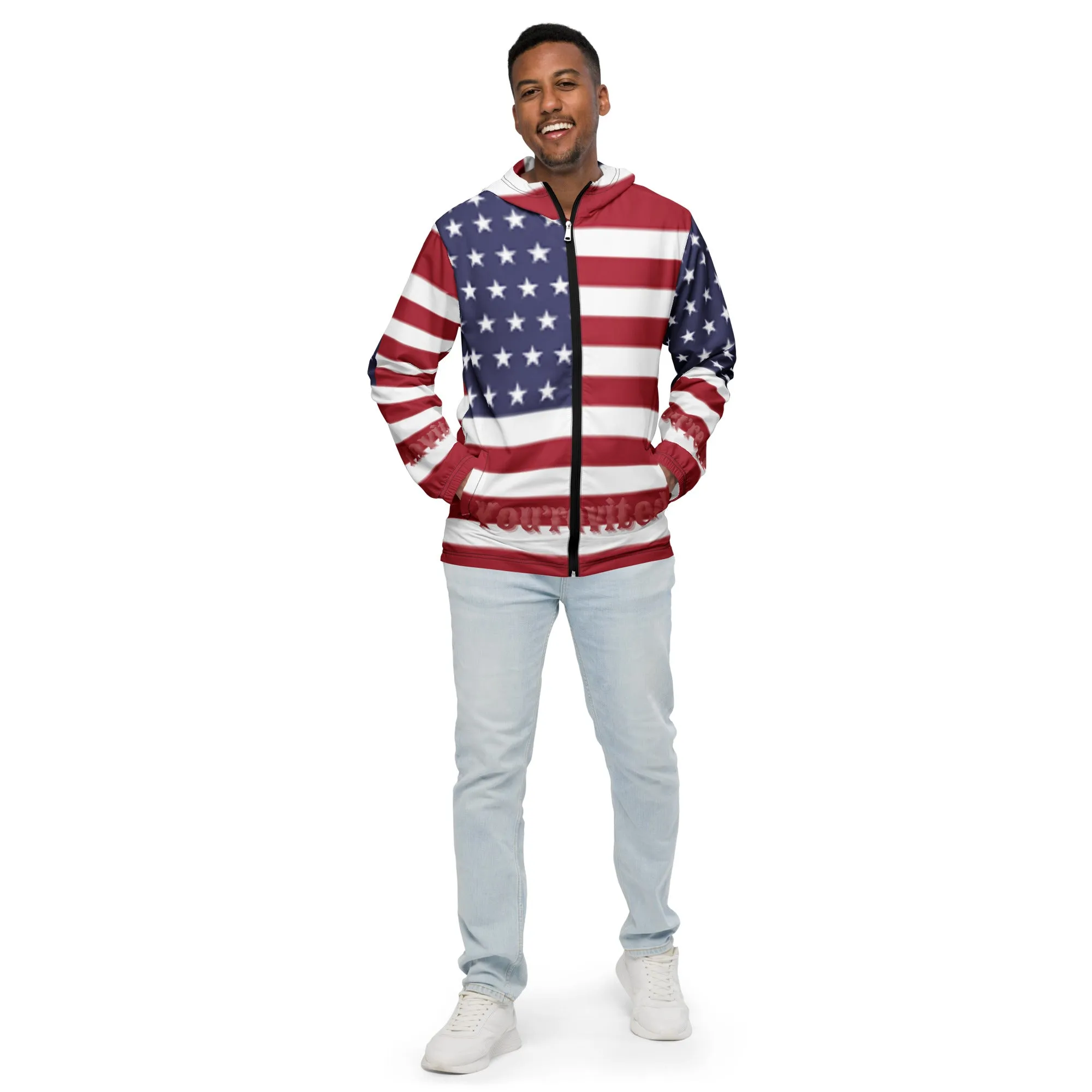USA windbreaker