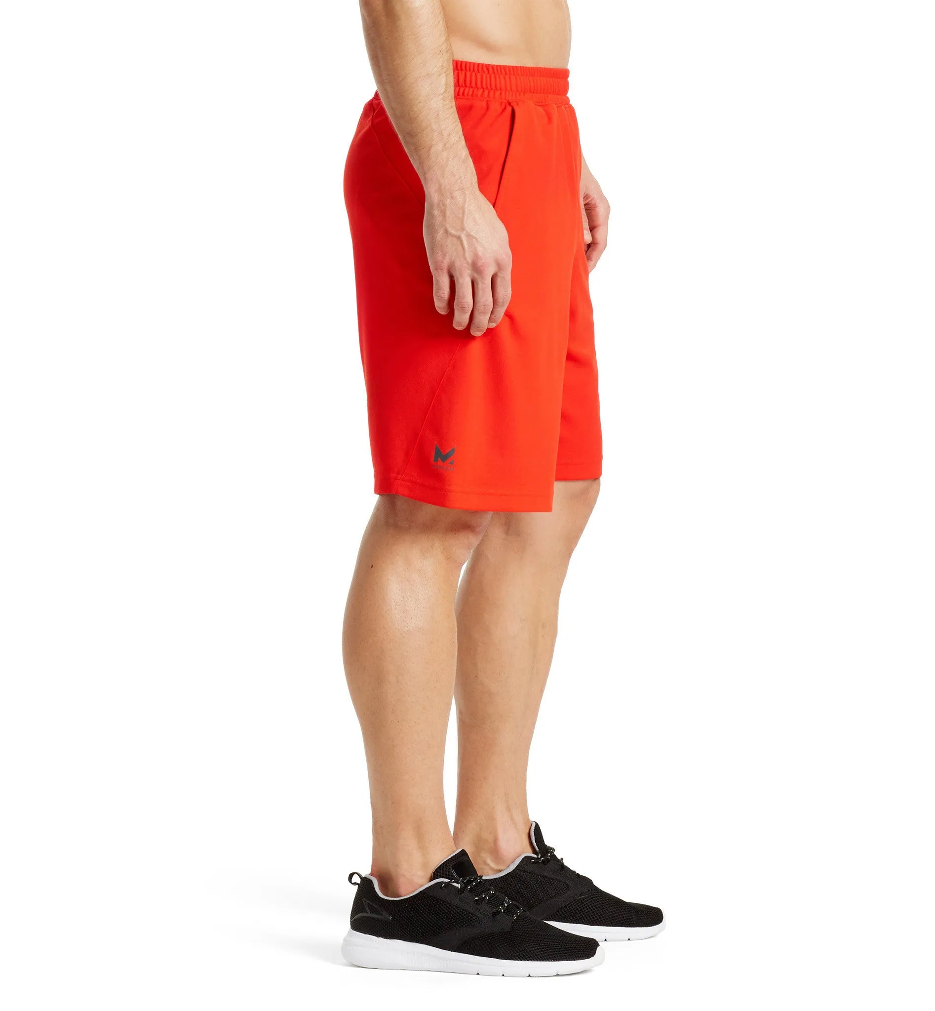 VaporActive Element 9" Training Shorts | Fiery Red / Iron Gate