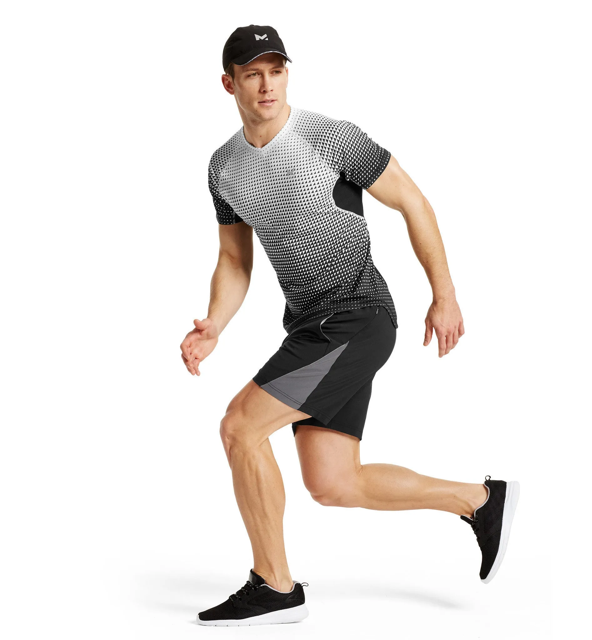 VaporActive Fusion 7" Training Shorts | Moonless Night / Iron Gate