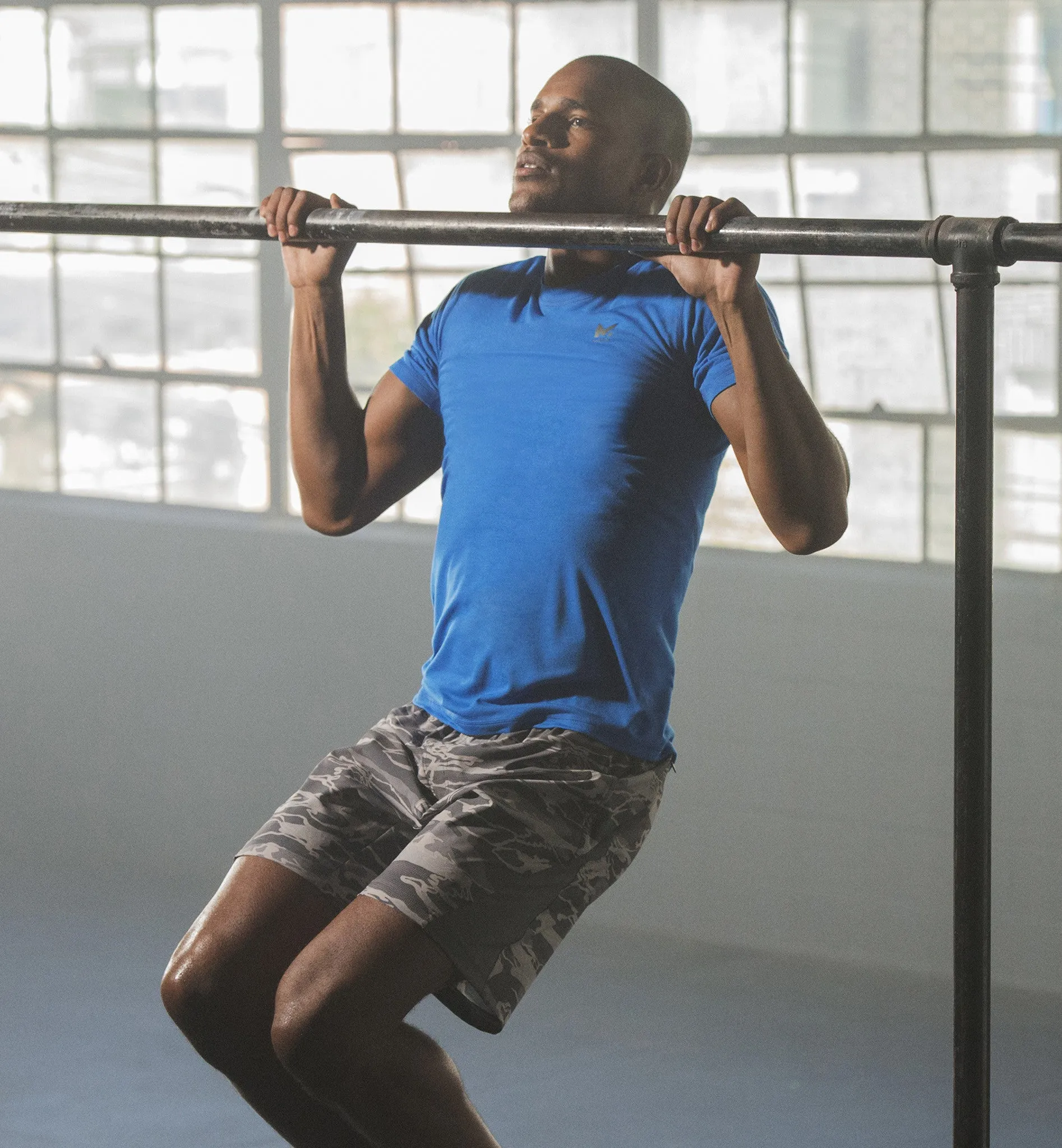 VaporActive Fusion 7" Training Shorts | Moonless Night / Iron Gate