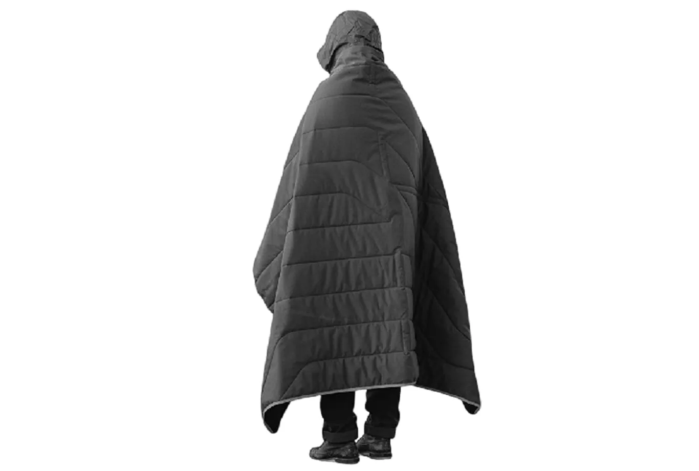 WATERPROOF HOODED PUFFER BLANKET
