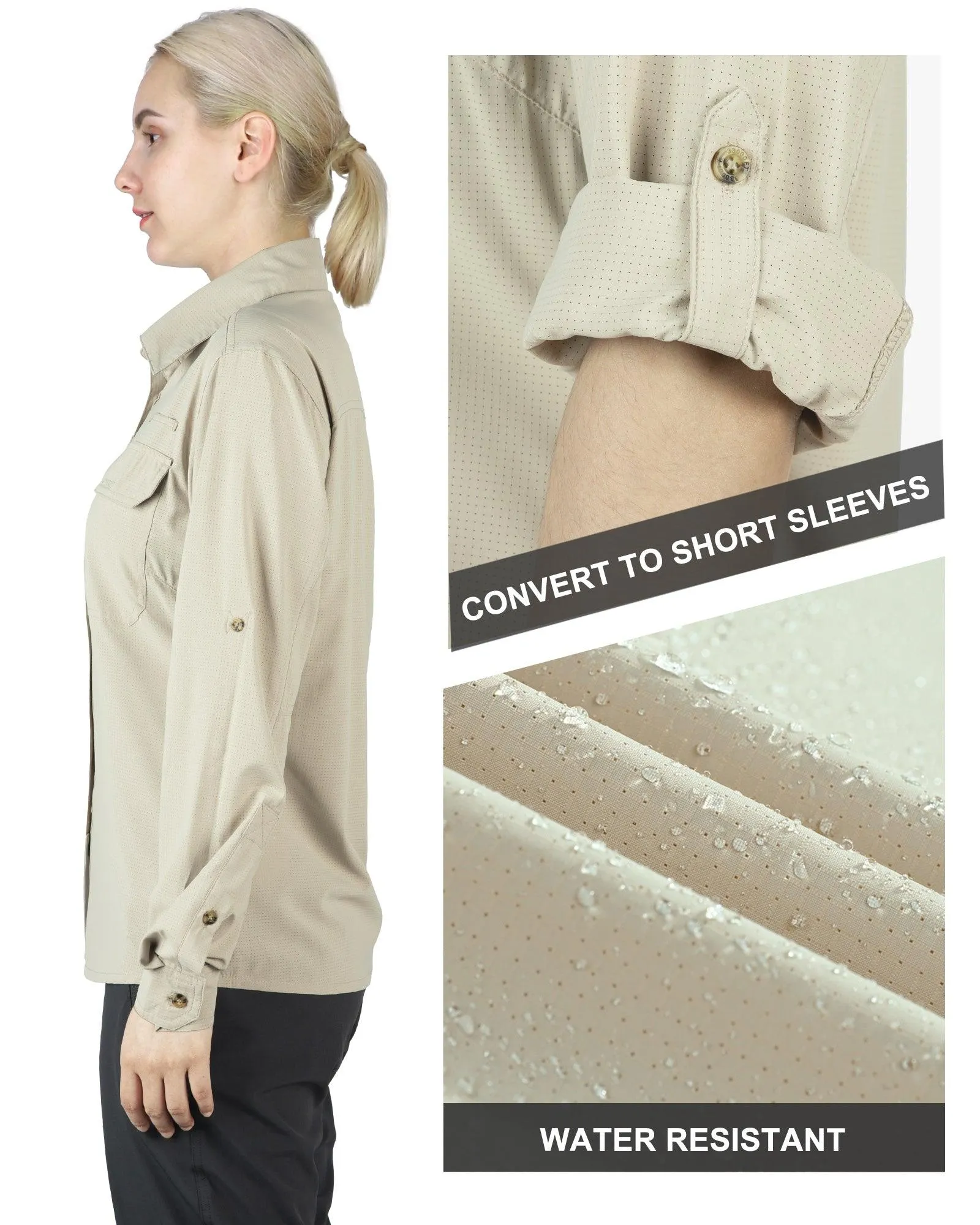 Women's Sun Protection Cooling Long Sleeve Shirt