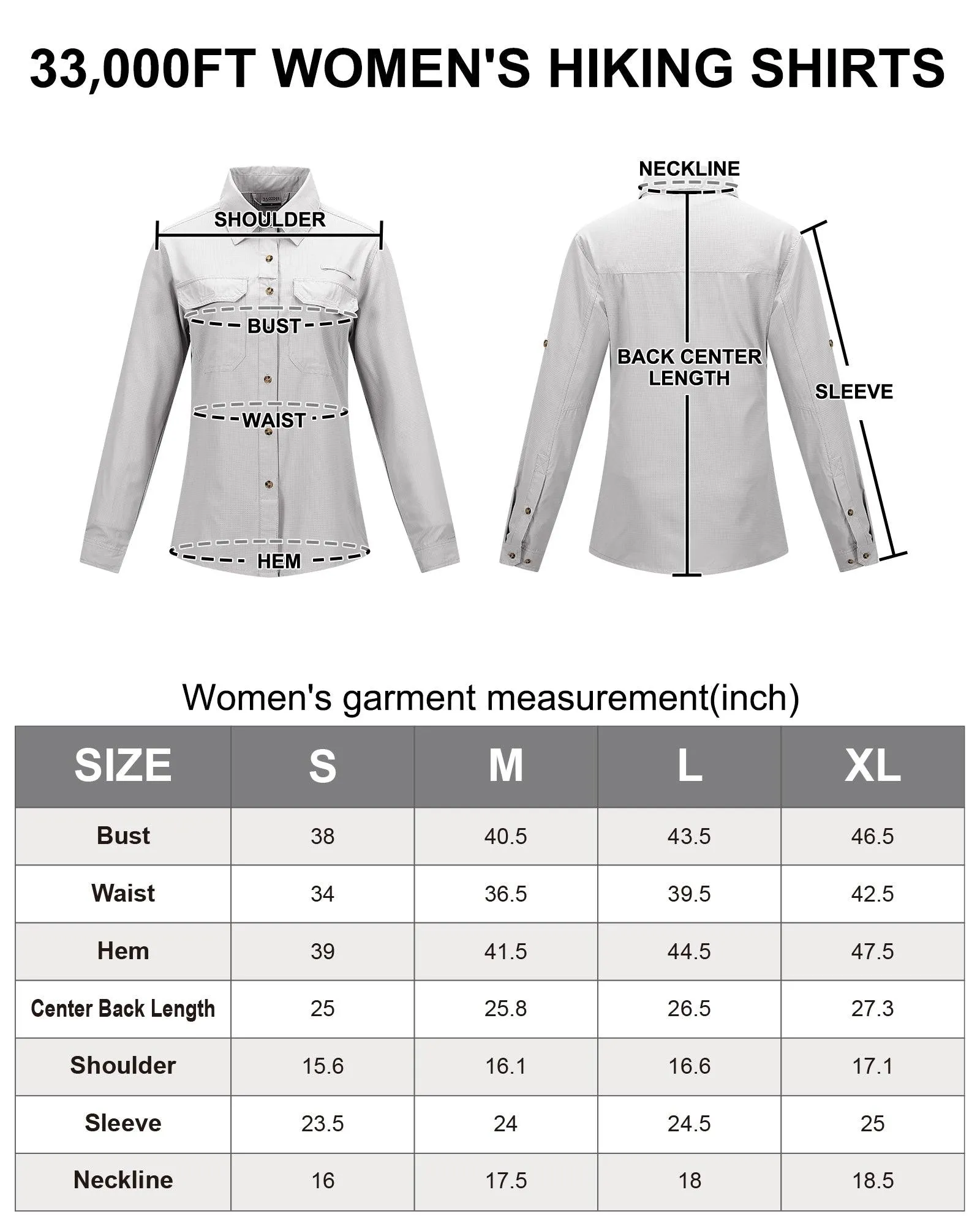 Women's Sun Protection Cooling Long Sleeve Shirt