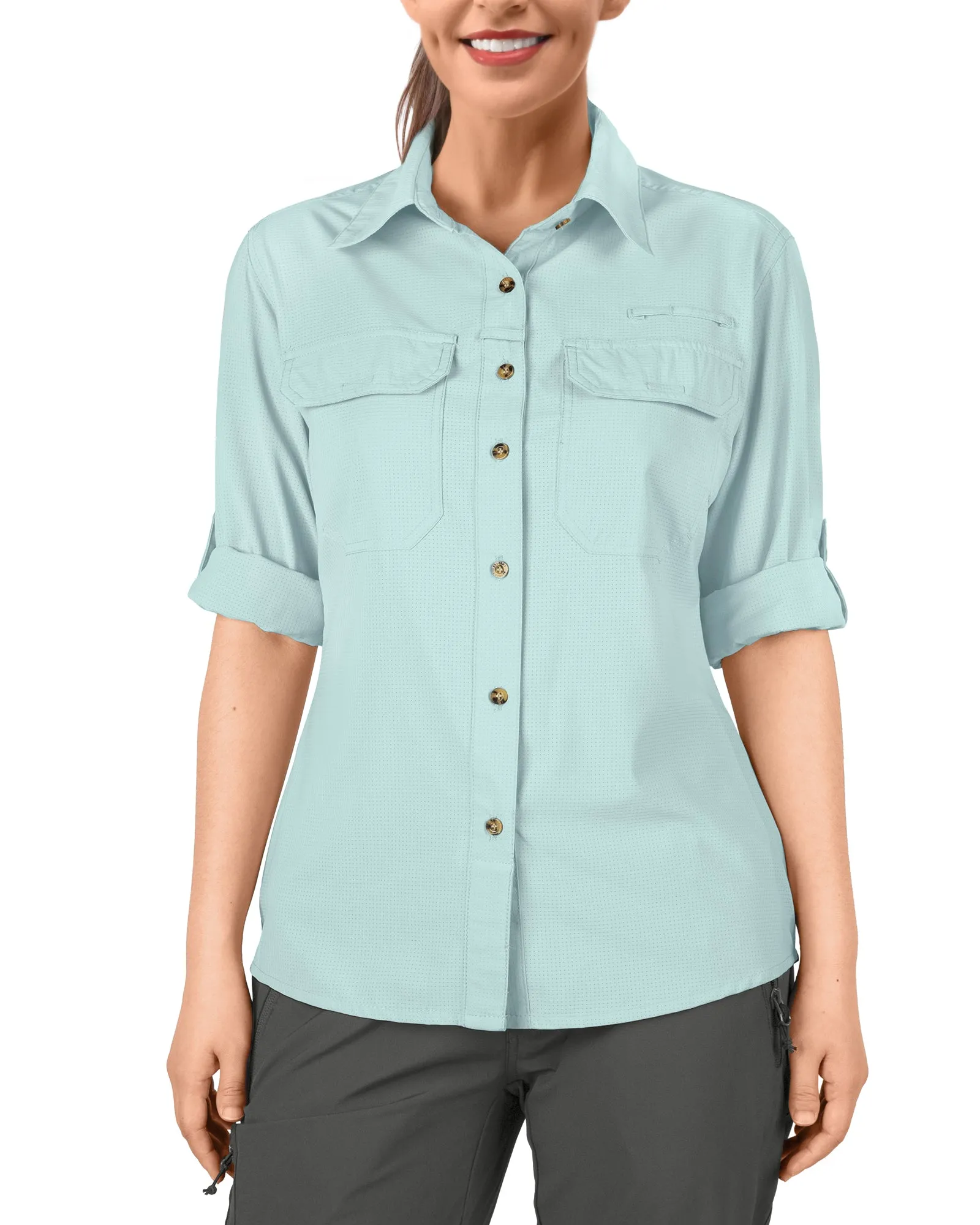 Women's Sun Protection Cooling Long Sleeve Shirt