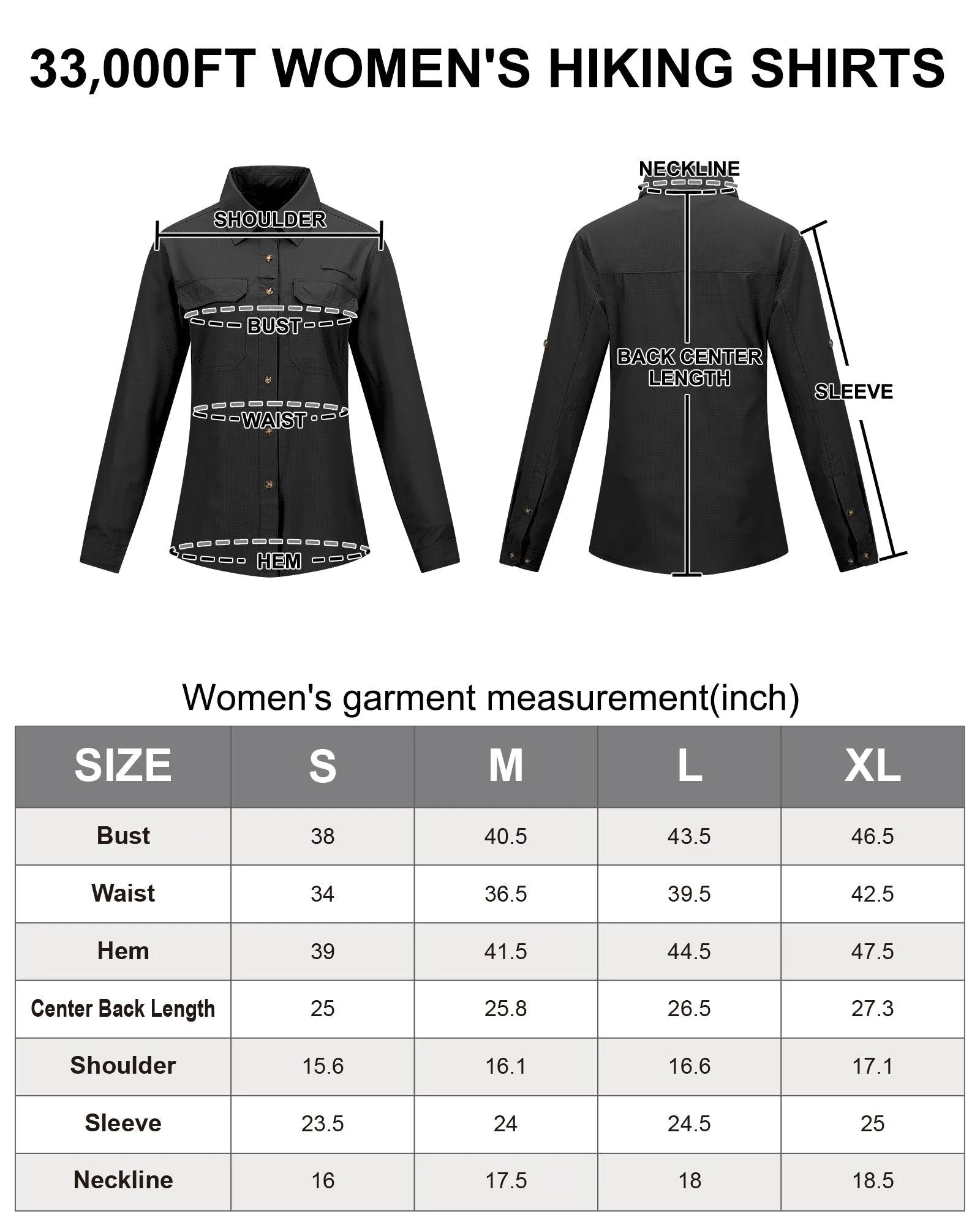 Women's Sun Protection Cooling Long Sleeve Shirt