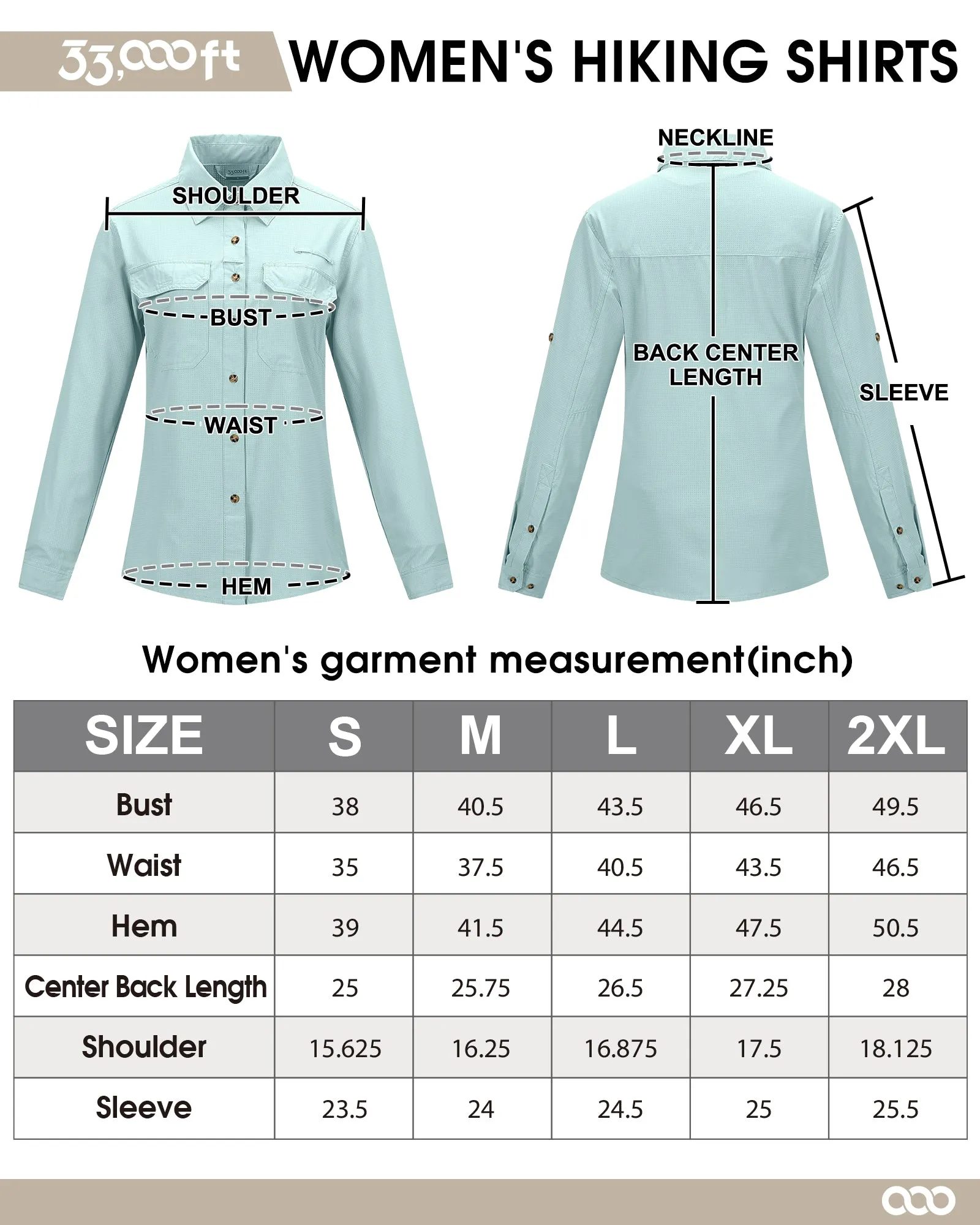 Women's Sun Protection Cooling Long Sleeve Shirt