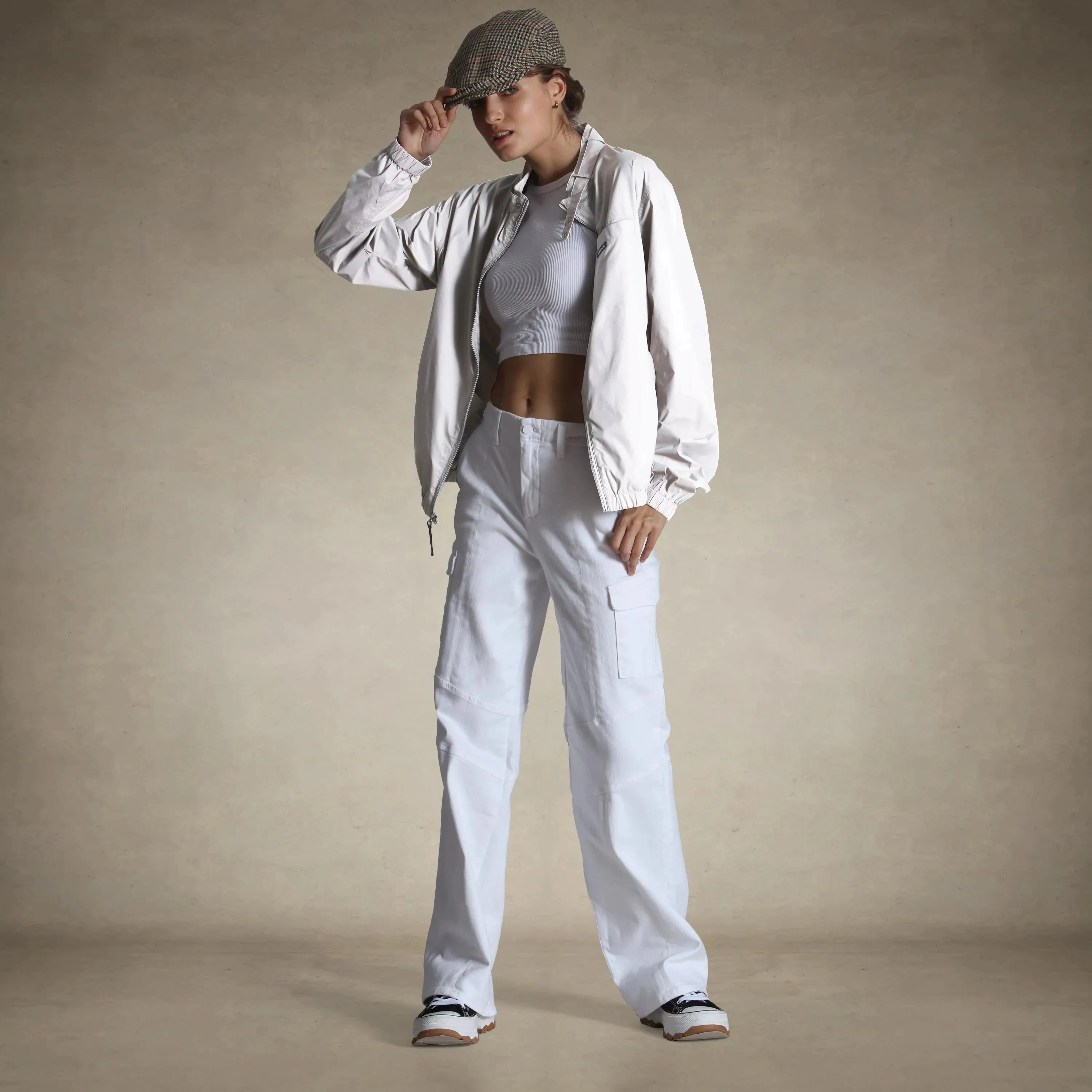 Women's Windbreaker Oversized Packable Jacket