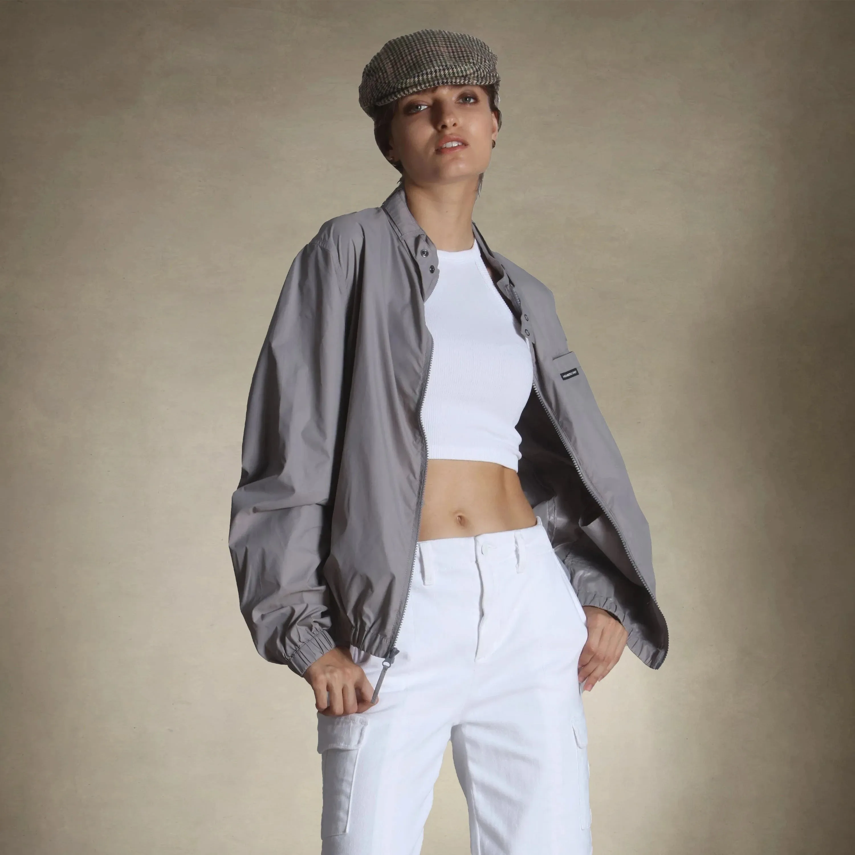 Women's Windbreaker Oversized Packable Jacket